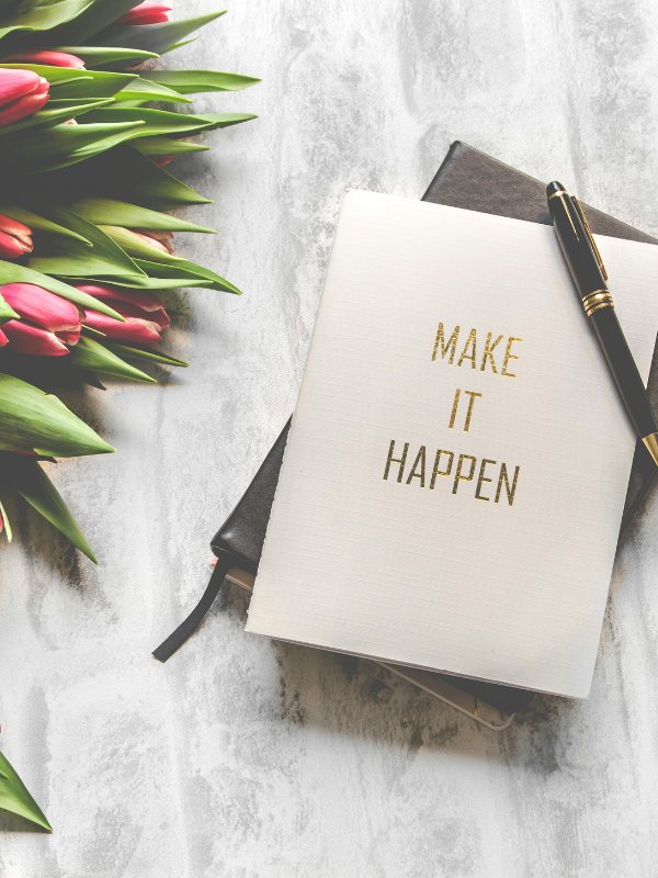 Hire a Fractional CMO & Head of Growth 1 Growth Strategy Ideas Make it happen Notebook