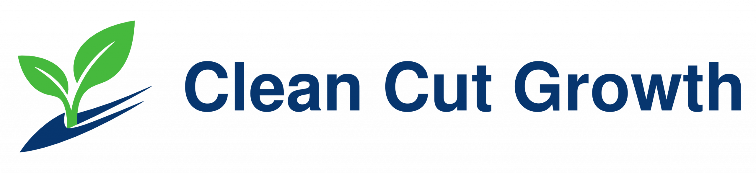 Clean Cut Growth Logo Marketing